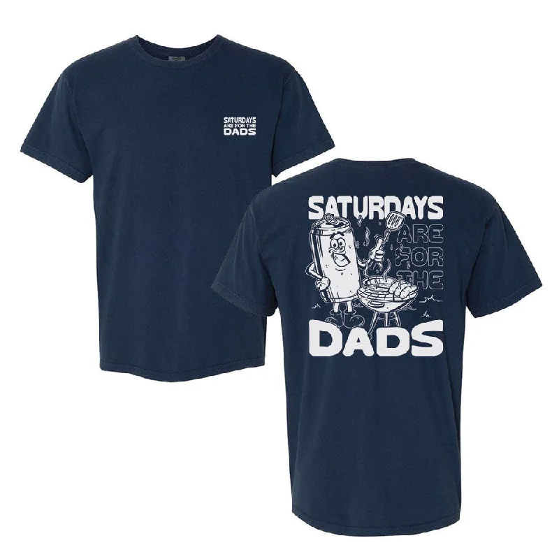 Women's Blouse with Mandarin CollarSaturdays Are For The Dads Grill Tee II