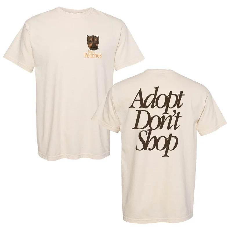 Women's Blouse with Sweetheart CollarAdopt Don’t Shop Tee