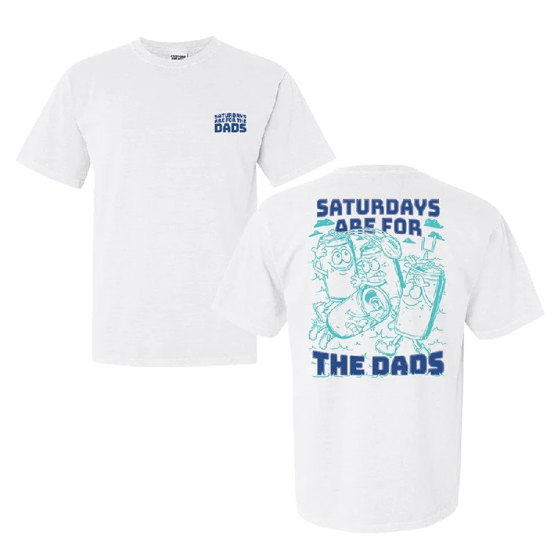 Women's Blouse with Sweetheart CollarSaturdays Are For The Dads Football Tee