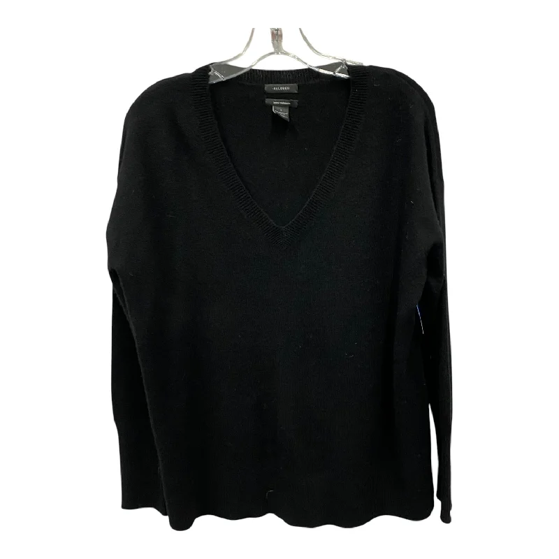 Women's Long Sleeve SweatersSweater Cashmere By Halogen In Black, Size:S