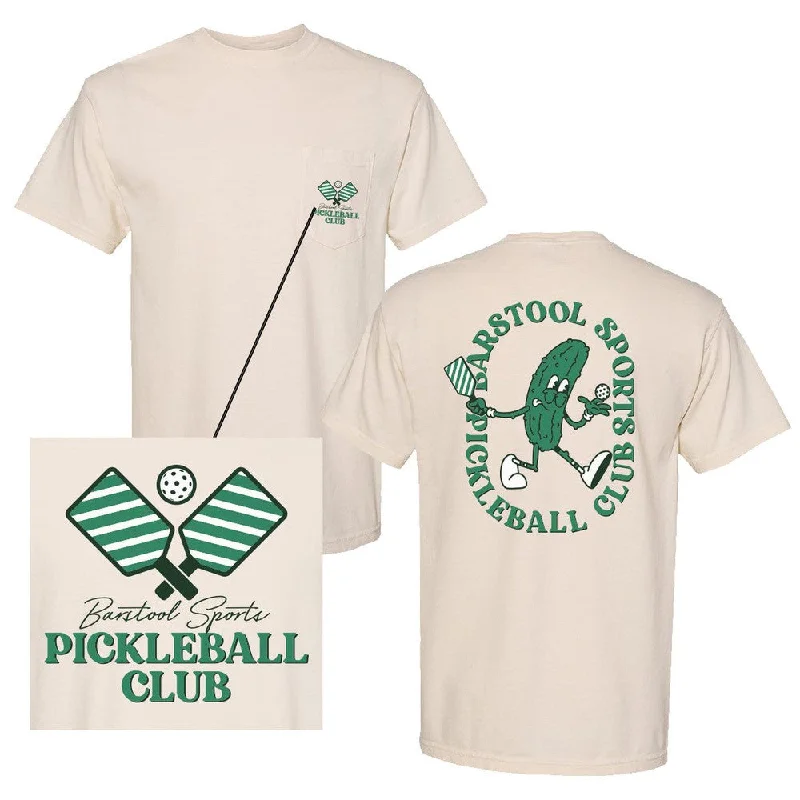 Women's Silk BlouseBarstool Pickleball Club Pocket Tee