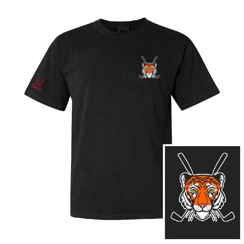 Women's Blouse with Low CollarBarstool Golf Tiger Tee