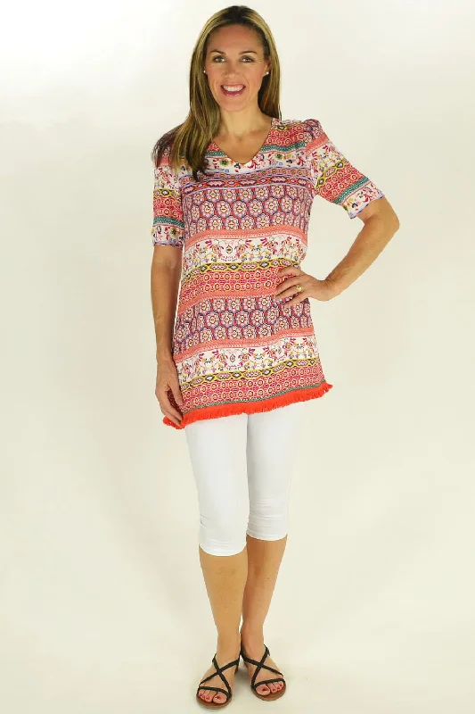 Women's Formal ShortsRelaxed Rhonda Tunic