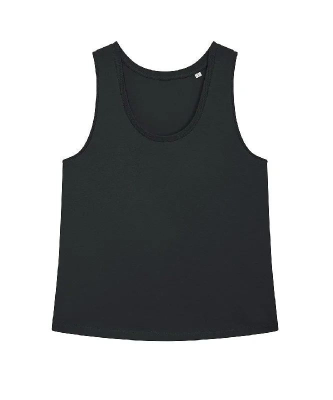 Women's Blouse with Square CollarWomen's Stella Minter Medium Fit Tank Top | BLACK