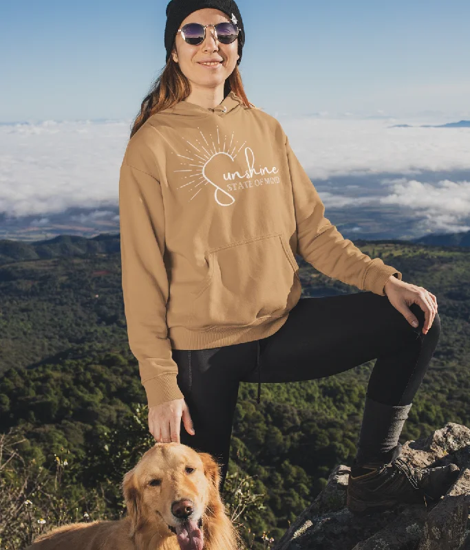 Women's Hooded Sweatshirts with Brocade LiningSunshine State Of Mind Organic Cotton Hoodie