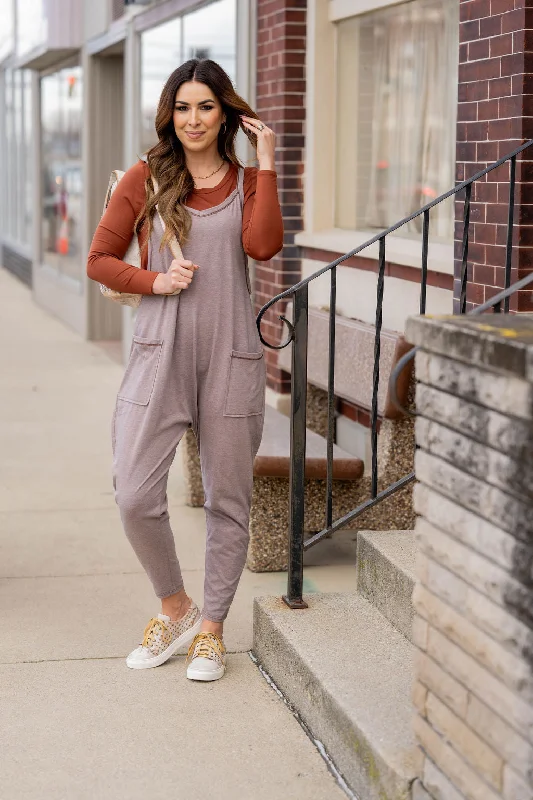 Women's Blouse with Peter Pan CollarRaw Stitched Sweatshirt Jumpsuit