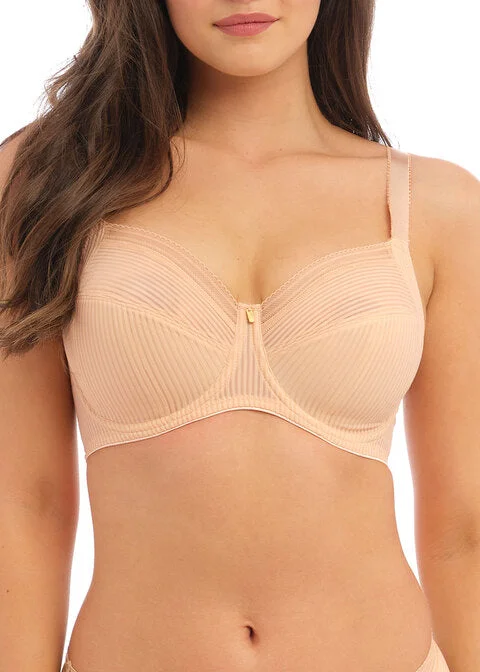 wireless bra for daily wearFusion Sand Uw Full Cup Side Support Bra