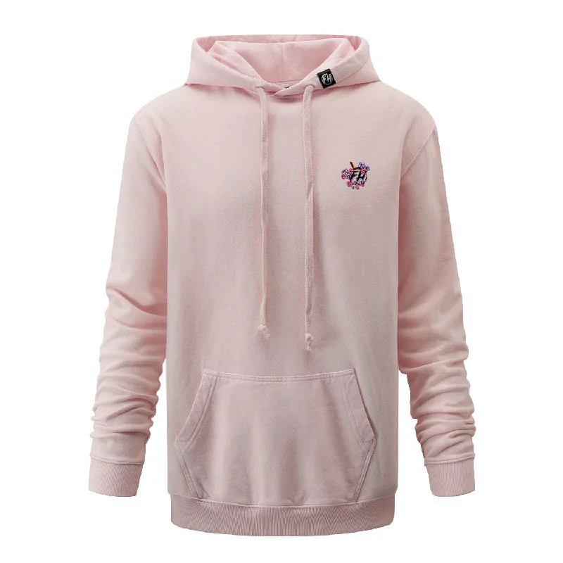 Women's Hooded Sweatshirts with Lightweight FabricSakura Embroidered Hoodie