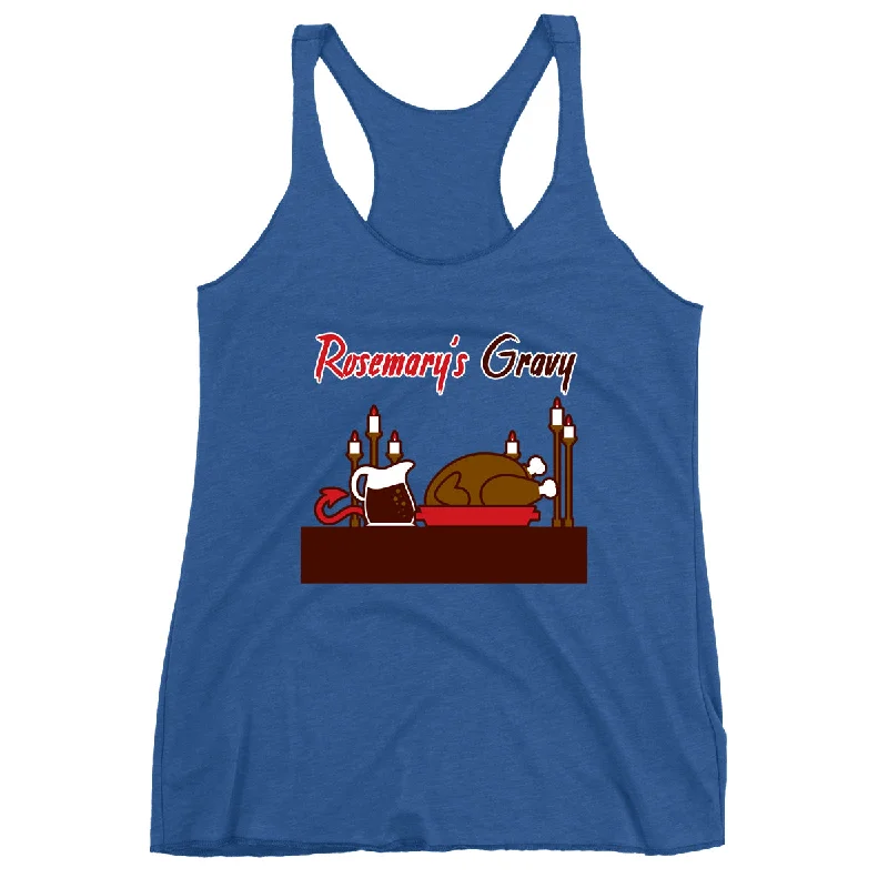 Women's Blouse with Collarless DesignMovie The Food™ "Rosemary's Gravy" Women's Racerback Tank Top