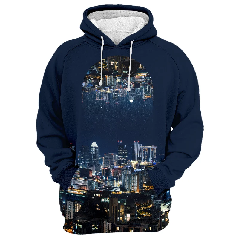 Women's Hooded Sweatshirts with High WaistCity Rain Hoodie