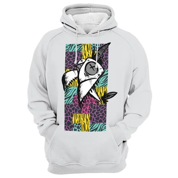 Women's Hooded Sweatshirts with Velcro ClosureBird Hoodie