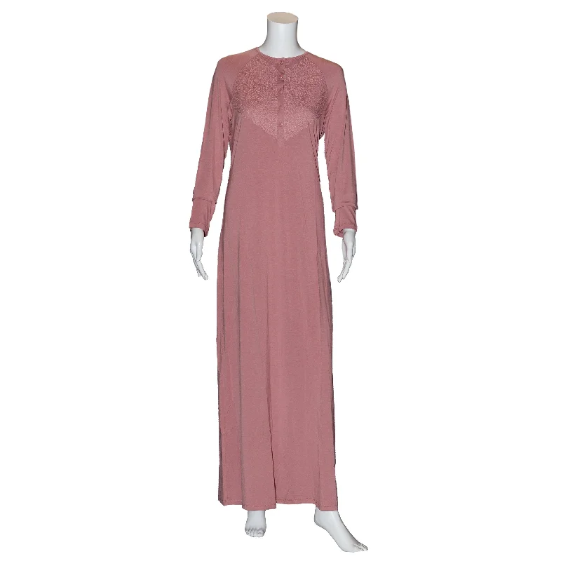 women's pajamas for a night of deep sleepRosella Button Front Night Gown IDA 223