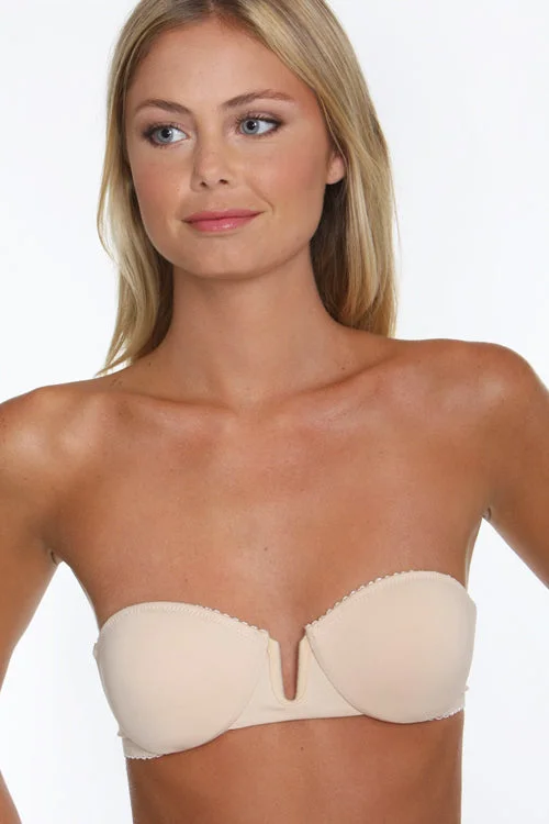 minimizer bra for reduction in bust sizeStrapless Bra