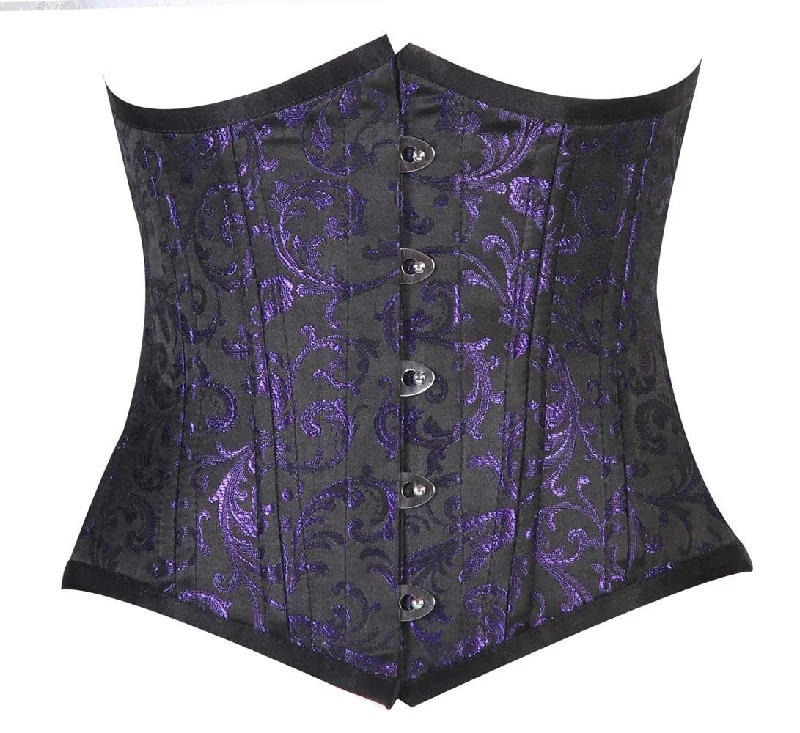 open-bust waist trainer with lace overlay for eleganceEvie Waist Training Corset