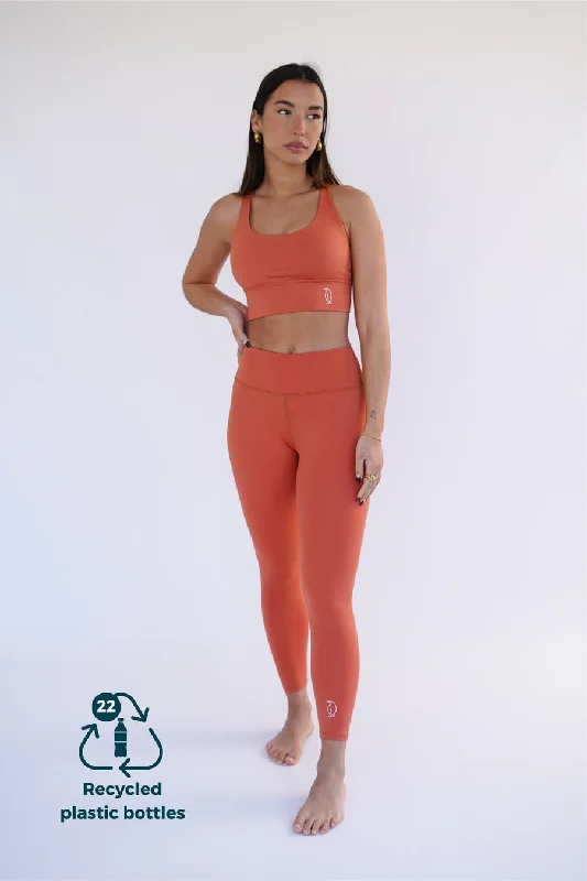 wireless bra with stretch fabricLEGGING CLASICO FIT PLANET NARANJA