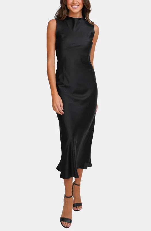 Women's Flared DressesMary Silk Midi Dress