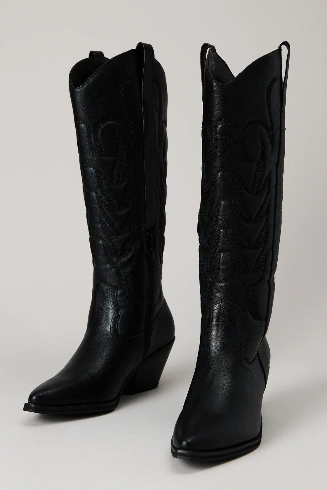 Women's Jumpsuits with U-Shaped CollarMatisse Dixie Western Boots - Black