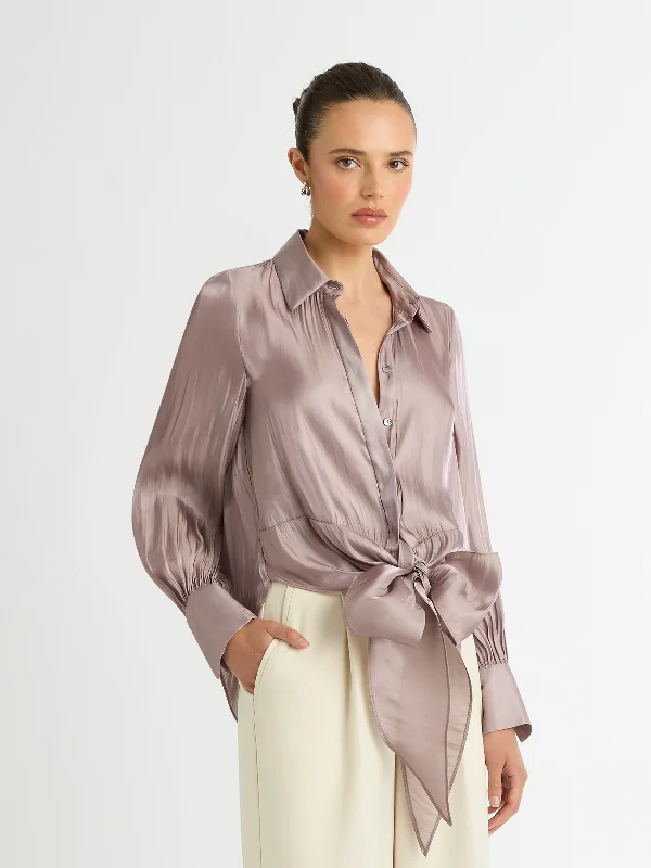 Women's Blouse with Square CollarMERCURY SHIRT