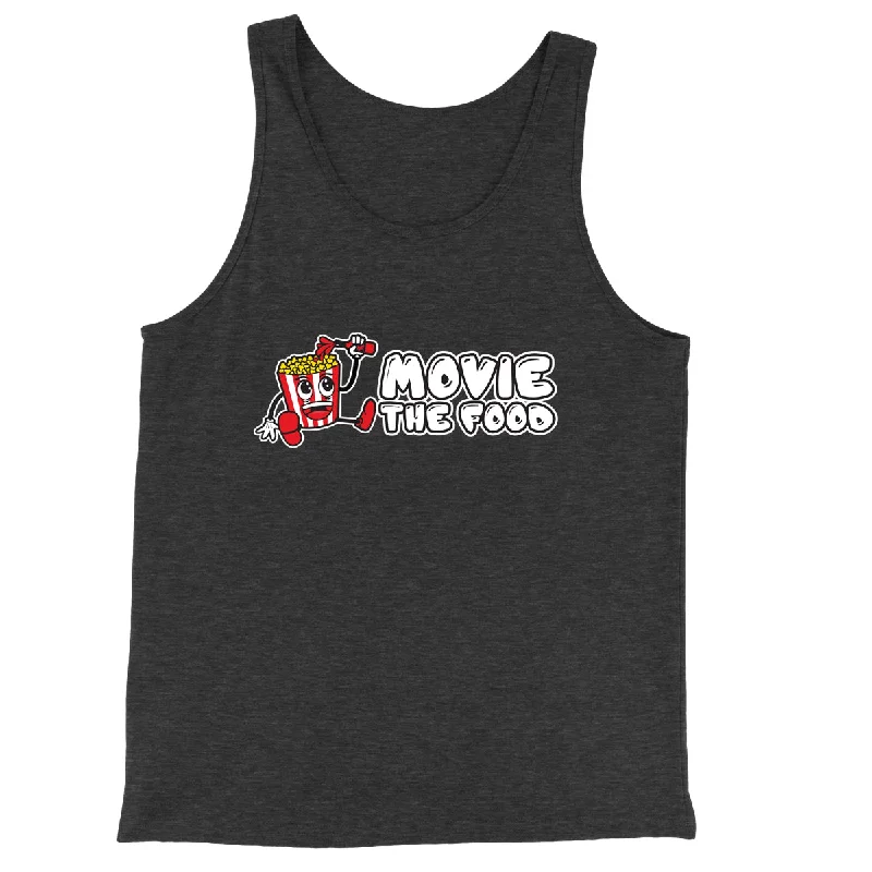 Women's Blouse with Collarless DesignMovie The Food™ "Logo" Tank Top