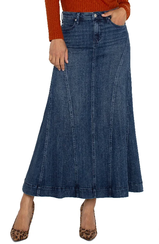 Women's Jodhpurs with U-Shaped NeckMERMAID MAXI SKIRT