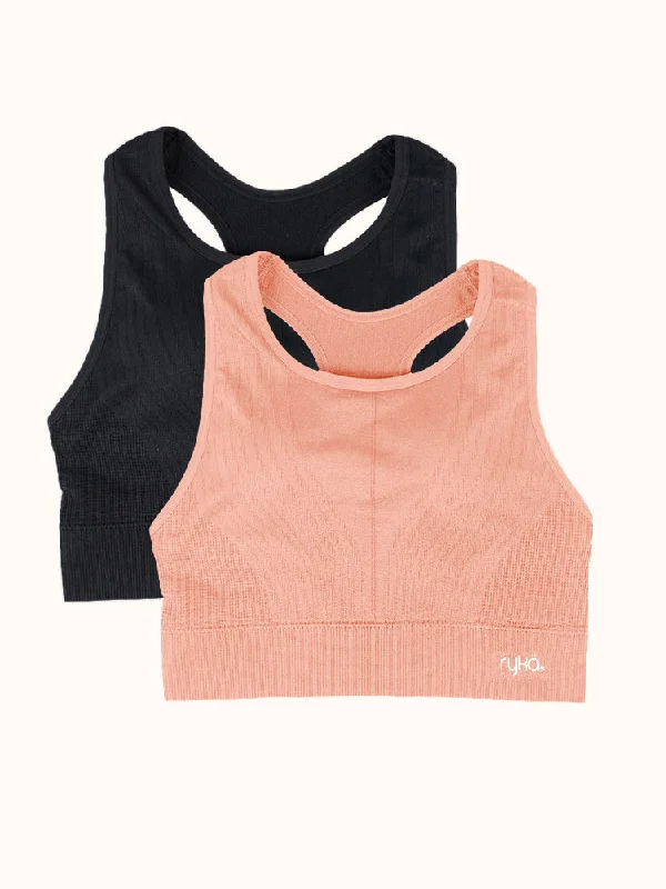 Black/Peach