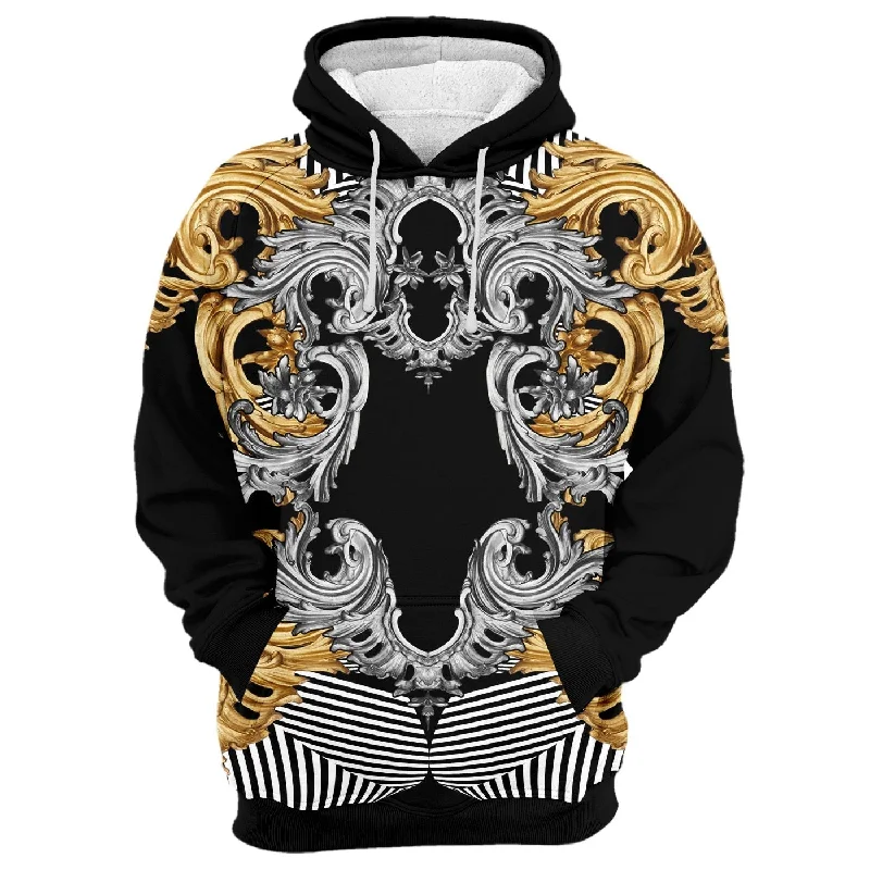 Women's Hooded Sweatshirts with Nylon LiningPlatinum Gold Hoodie