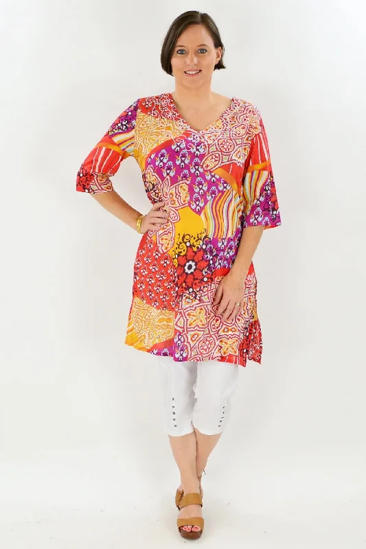 Women's Semi-Formal ShortsHoliday Tunic Top