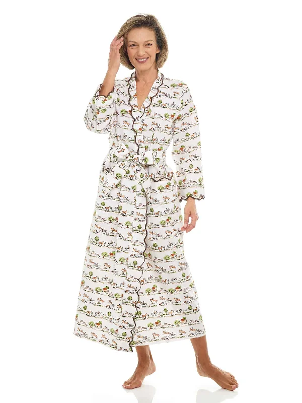 women's pajamas with breathable fabricDay in the Country Classic Robe