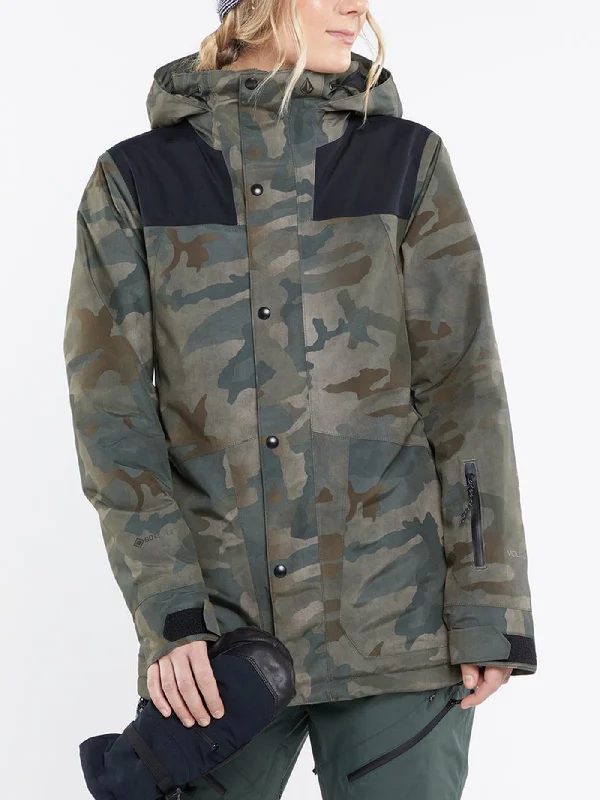 Women's Quilted CoatsGORE-TEX Ell Insulated Cloudwash Camo Jacket