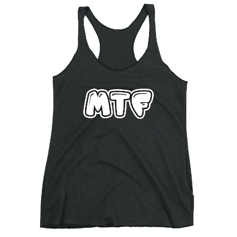 Women's Blouse with Sweetheart CollarMovie The Food™ "MTF Logo" Women's Racerback Tank Top