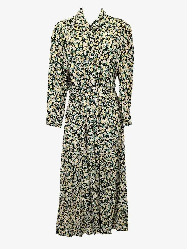 Women's Sheath DressesZara Timeless Blossom Tea Maxi Dress Size S