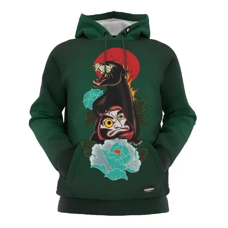 Women's Hooded Sweatshirts with Welt PocketsOld School Panther Hoodie