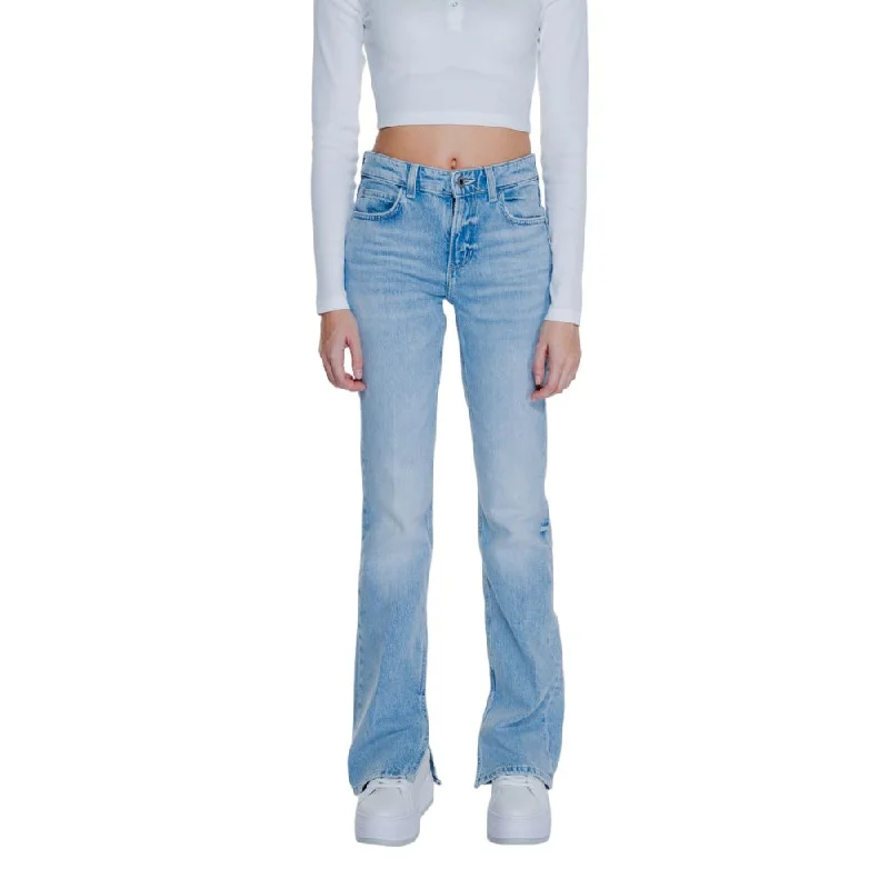 Women's Jodhpurs with Sweetheart CollarGuess blue Cotton Jeans & Women's Pant