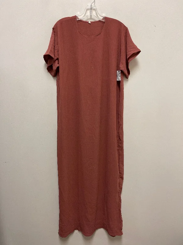 Women's Maxi DressesDress Casual Maxi By Clothes Mentor In Pink, Size: Xl