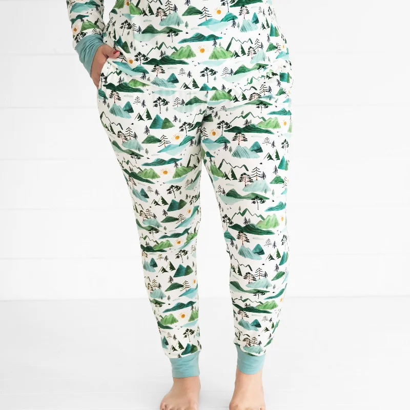 women's pajamas with a touch of whimsical funMountain Mist Women's Pajama Pants